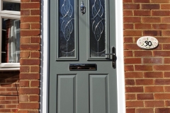 Insulated Composite door Installation in Tadley