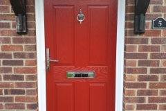 Insulated Composite door Installation in Newbury