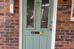 Insulated Composite door Installation in Tadley