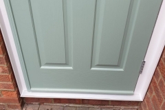 Insulated Composite door Installation in Burghfield