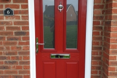 Insulated Composite door Installation in Kingsclere