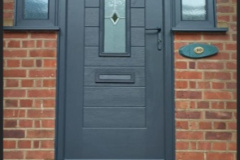 Anthracite Solid-core Composite Door