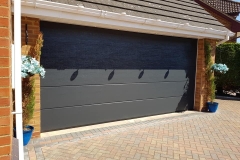 Anthracite Sectional Garage Door
