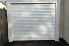 White Roller Garage Door