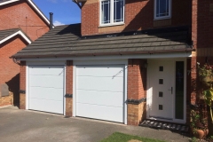 Double-single Sectional Garage Door