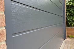 Anthracite Sectional Garage door