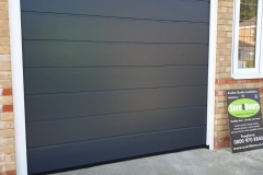 Anthracite Sectional Garage door