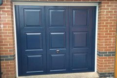 French navy blue Up&Over Garage door