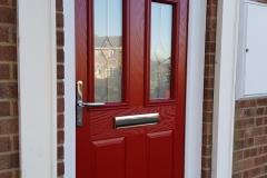 Insulated Composite door Installation in Highclere