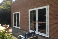 Double uPVC French door Installation in Newbury