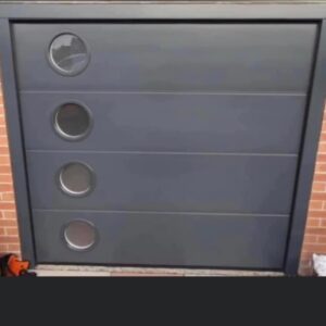 Anthracite Sectional Garage Door in Alton