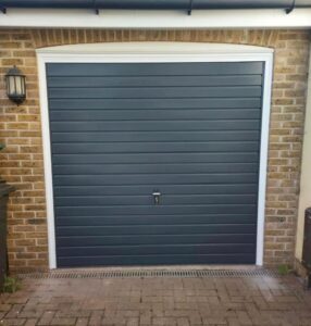 Thatcham Garage Doors| Anthracite Up & Over Garage Door