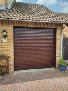Brown Roller Garage Door