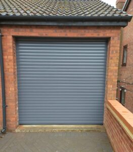 Andover Garage Doors - Slate Grey Roller Garage door